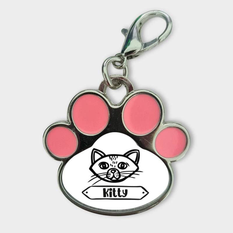 Přizpůsobený přívěsek pro zvířata - Kočička