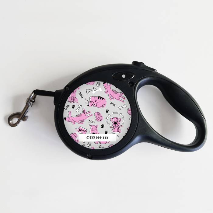 Vodítko pro psa – Jméno a telefonní číslo