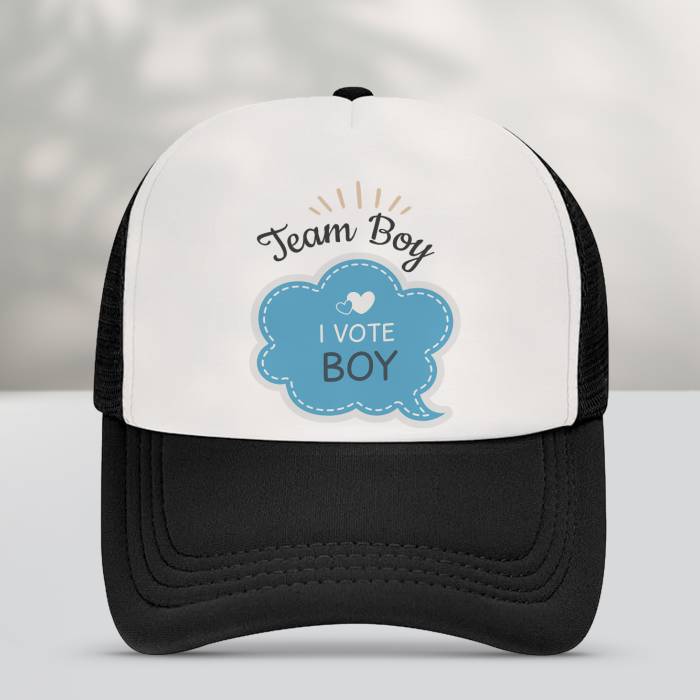 Personalizovaná čepice - Team Boy Personalizovaná čepice - Team Boy