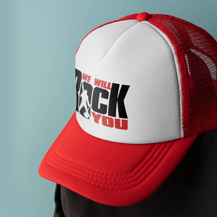 Personalizovaná kšiltovka – We will rock you