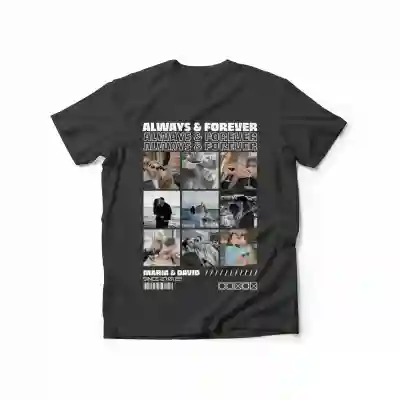 Personalizované tričko pro muže – Always & Forever
