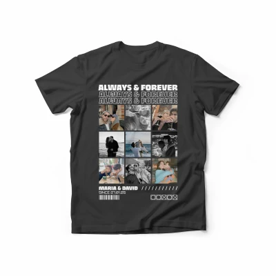 Personalizované tričko pro muže – Always & Forever