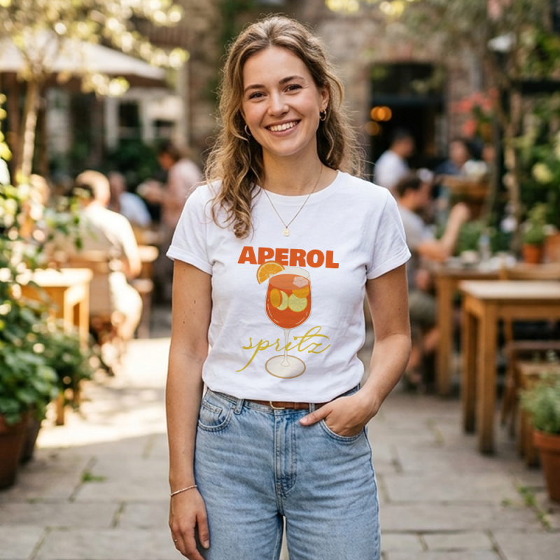 Personalizované tričko pro ženy – Aperol Spritz