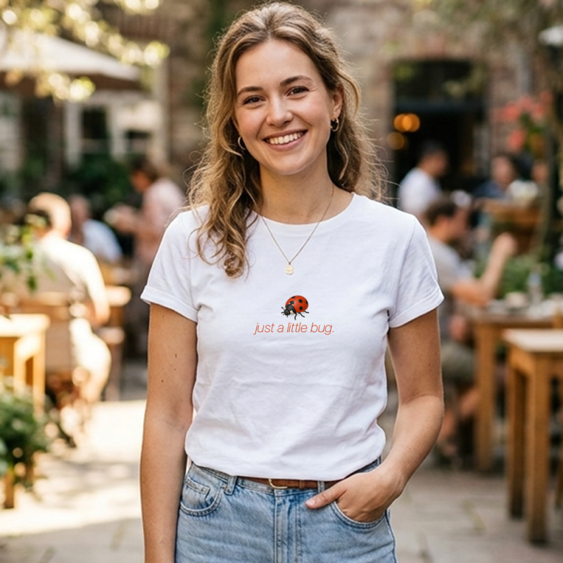 Personalizované tričko pro ženy – Jen malá chybička