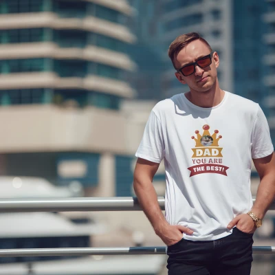 Personalizované pánské tričko - Táto, jsi nejlepší