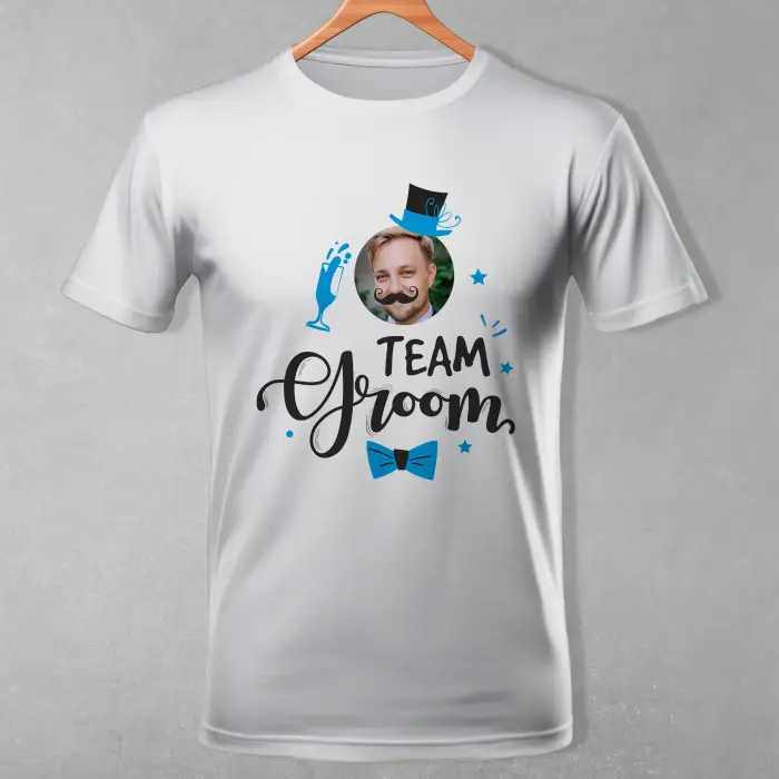 Personalizované tričko pro rozlučku se svobodou - Tým ženicha