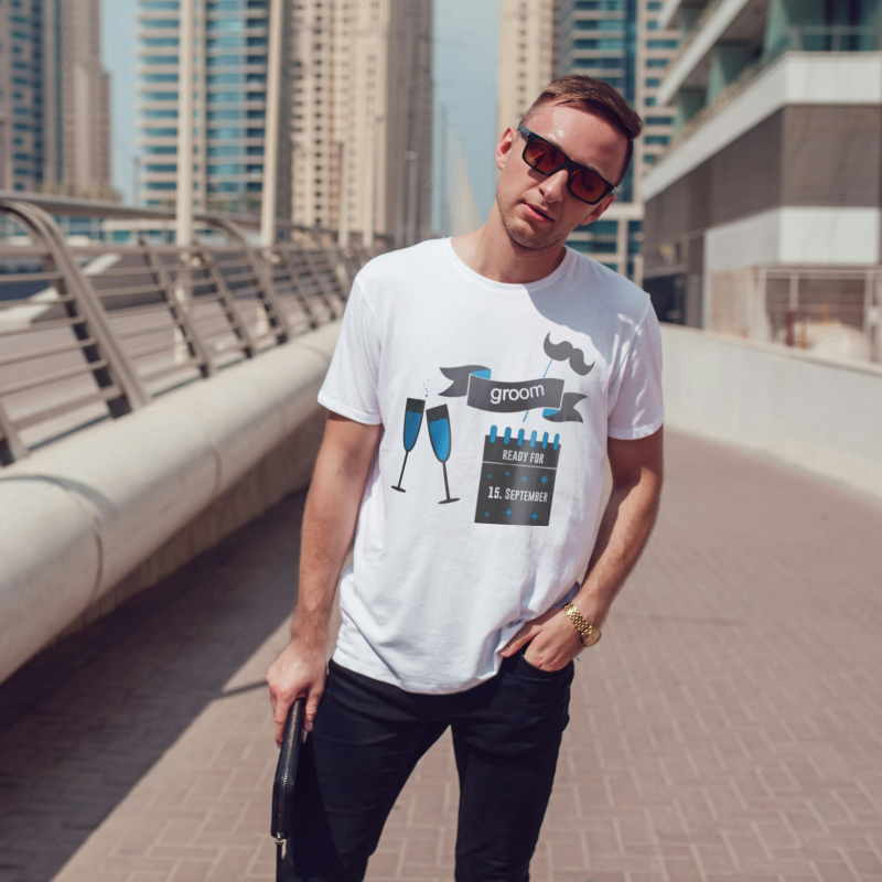 Personalizované tričko pro rozlučku se svobodou - Pro ženicha