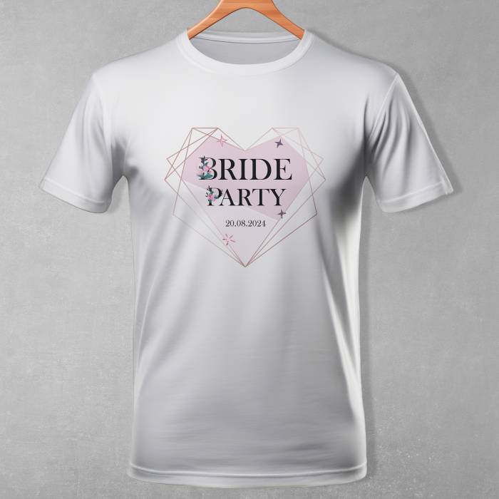 Personalizované tričko na rozlučku se svobodou – Bride Party