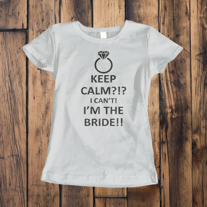 Personalizované tričko pro nevěstu - I'm the bride