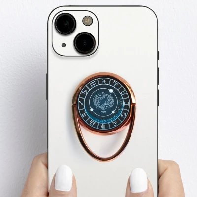 Personalizovaný držák na telefon ve tvaru prstenu - Ryby