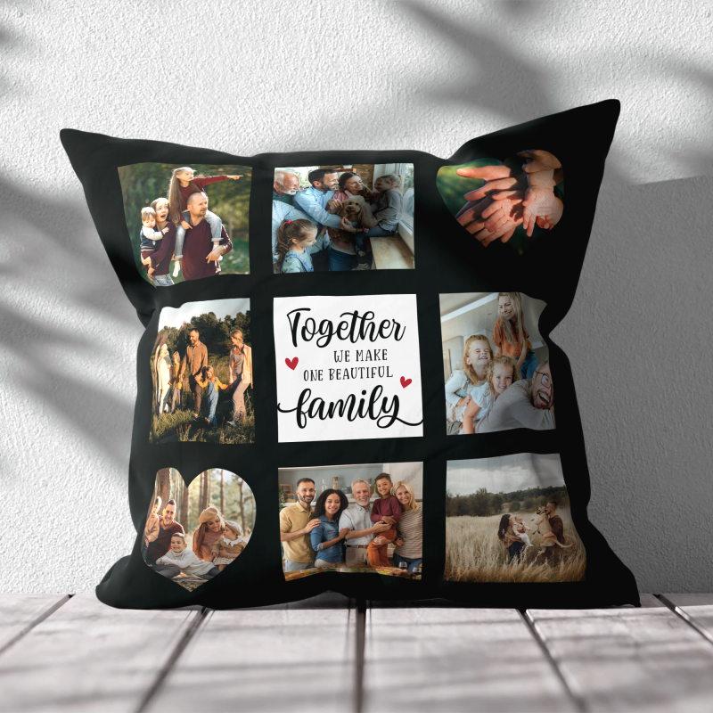 Personalizovaný polštář – Jedna krásná rodina Personalizovaný polštář – Jedna krásná rodina