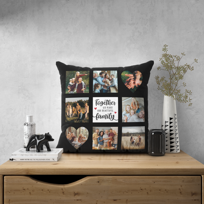 Personalizovaný polštář – Jedna krásná rodina Personalizovaný polštář – Jedna krásná rodina
