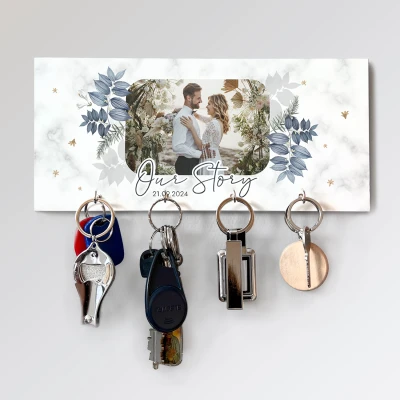 Personalizovaný držák na klíče – Náš příběh