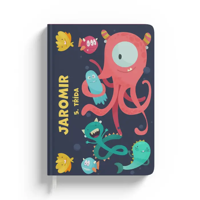 Personalizovaný diář - Chobotnice