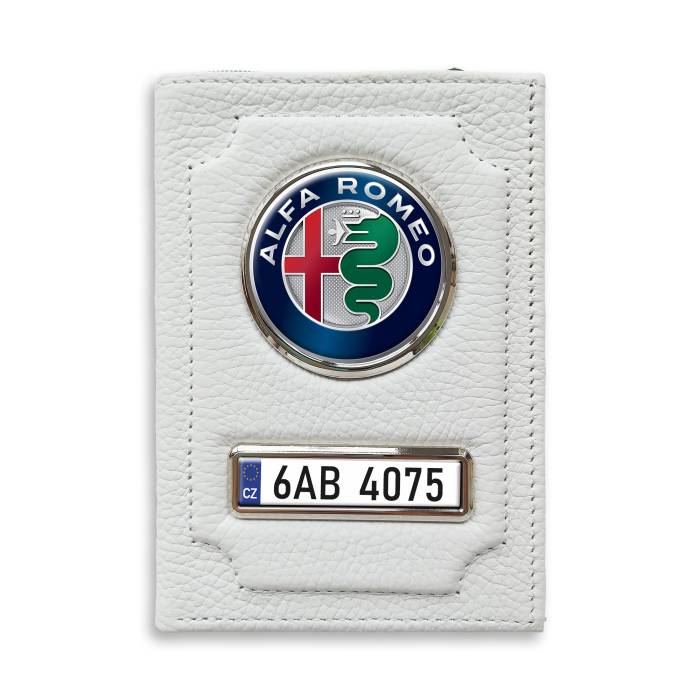 Personalizovaná peněženka na doklady Alfa Romeo
