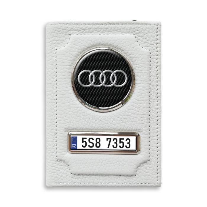 Personalizovaná peněženka na doklady AUDI