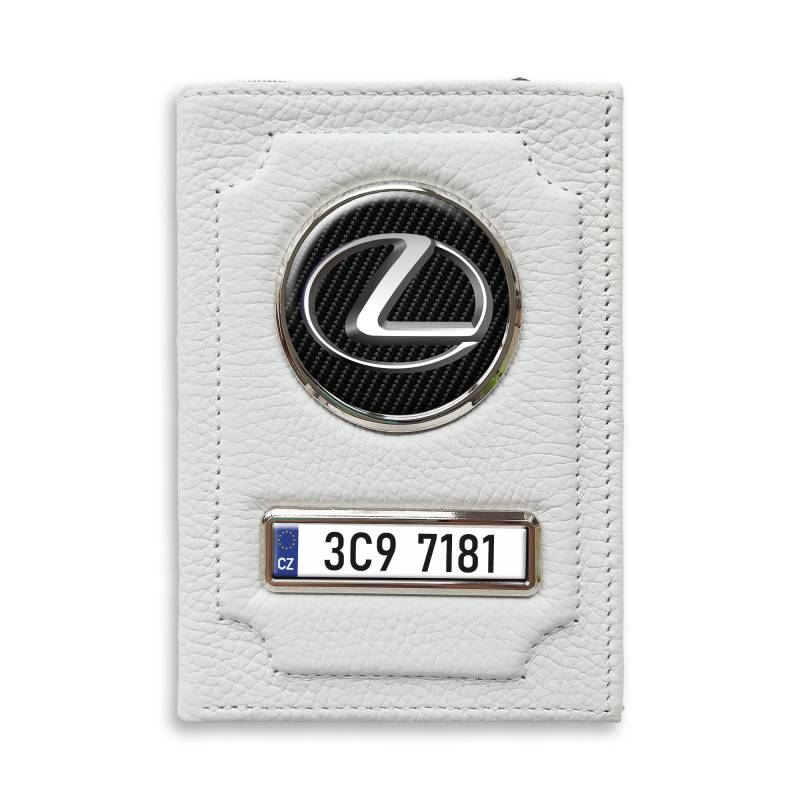 Personalizovaná peněženka na doklady Lexus
