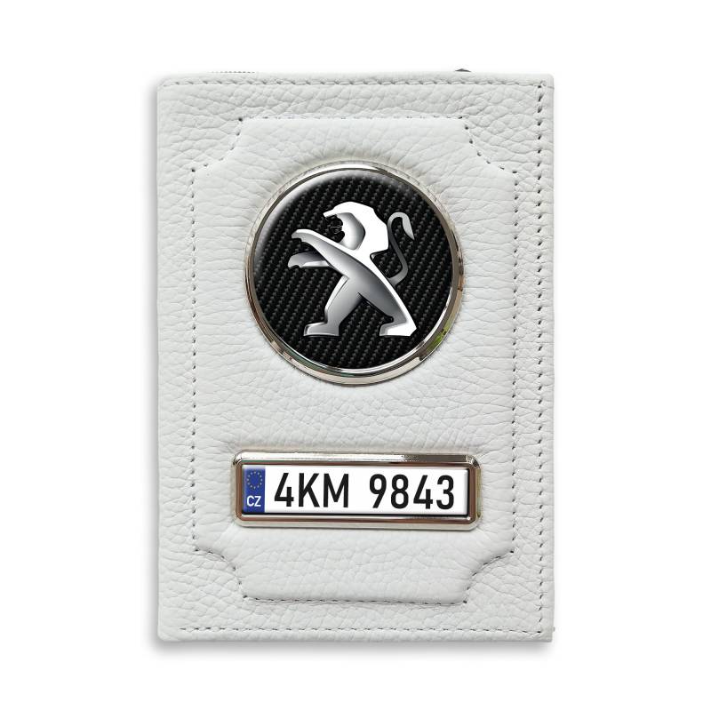 Personalizovaná peněženka na doklady Peugeot