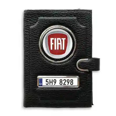 Peněženka na doklady s klipem FIAT
