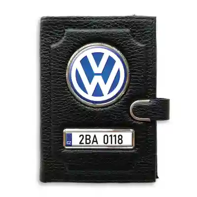 Peněženka na doklady s klipem VW