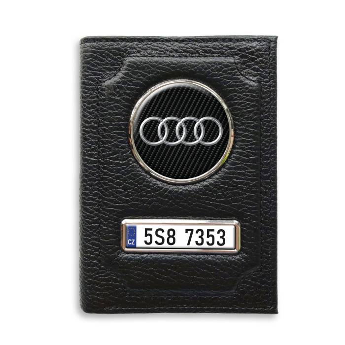 Personalizovaná peněženka na doklady Audi