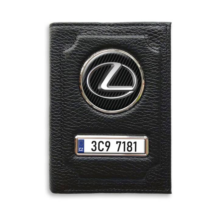 Personalizovaná peněženka na doklady Lexus