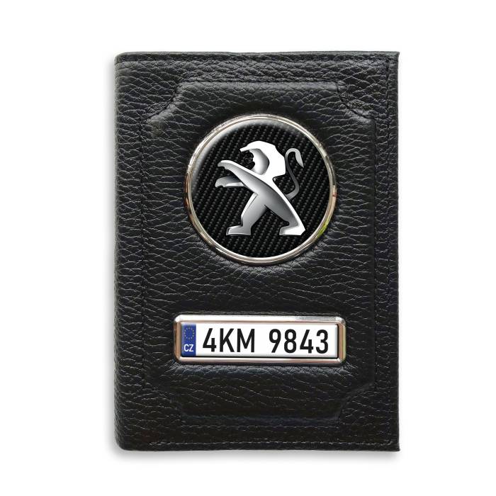 Personalizovaná peněženka na doklady Peugeot
