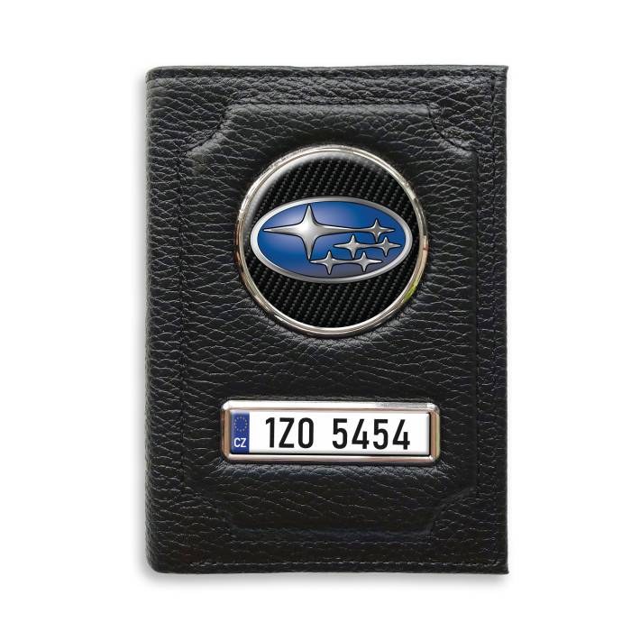 Personalizovaná peněženka na doklady Subaru