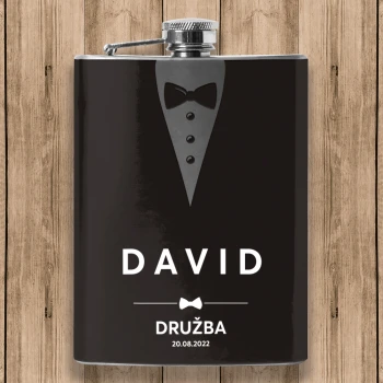 Personalizované kapesní nerezové lahve
