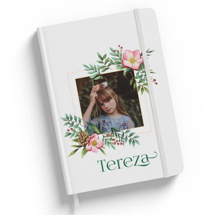 Zápisník s fotografií a personalizovaným textem
