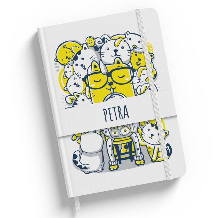 Personalizovaný notebook - Funny Cat