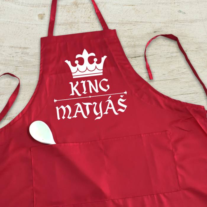 Personalizovaná Kuchyňská zástěra - King