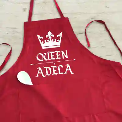 Personalizovaná Kuchyňská zástěra - Queen