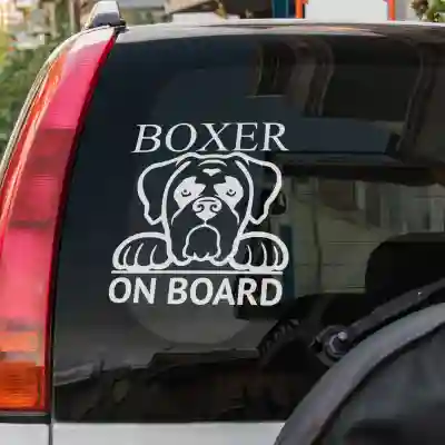 Samolepky na auto Boxer