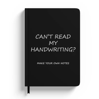 Personalizovaná notebook Can`t read
