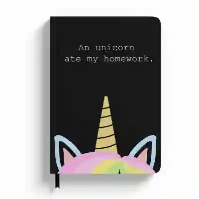 Personalizovaný notebook Unicorn