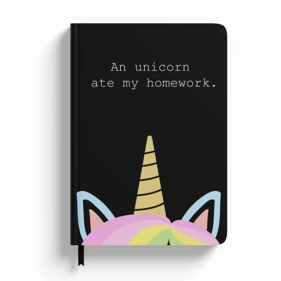 Personalizovaný notebook Unicorn