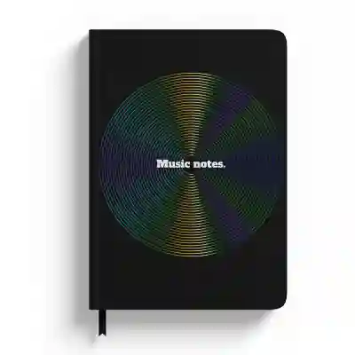 Personalizovaný notebook - Music Notes