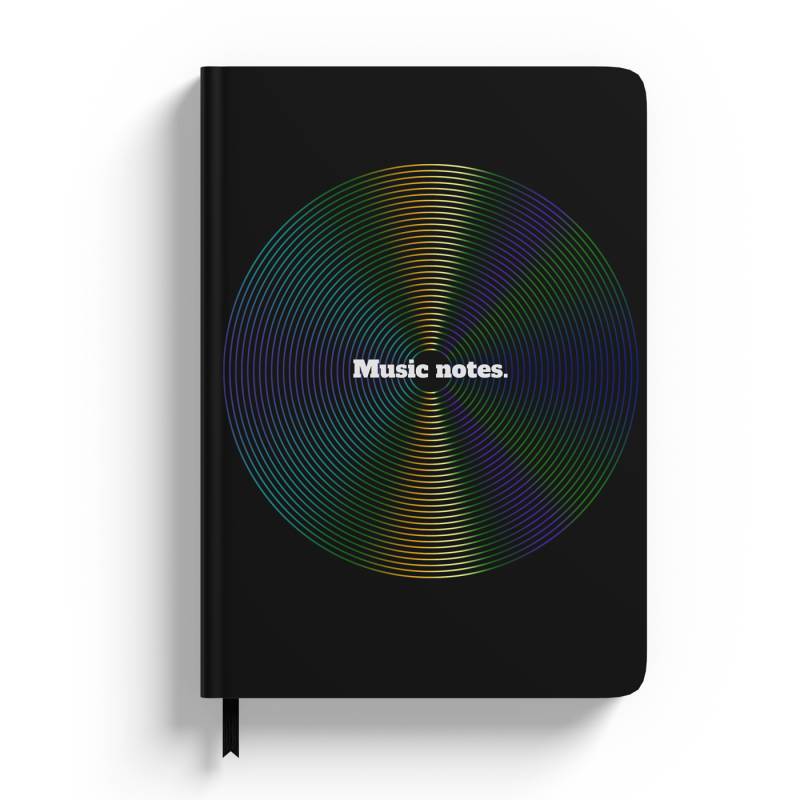 Personalizovaný notebook - Music Notes
