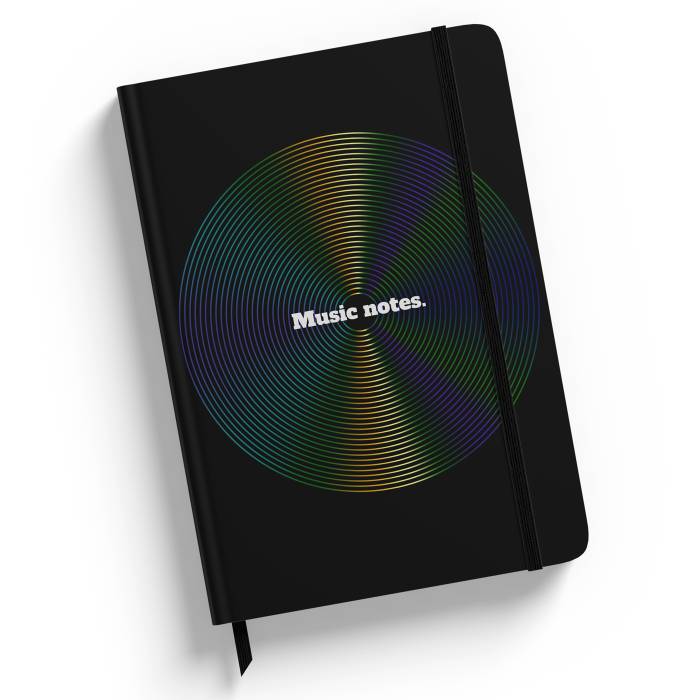 Personalizovaný notebook - Music Notes