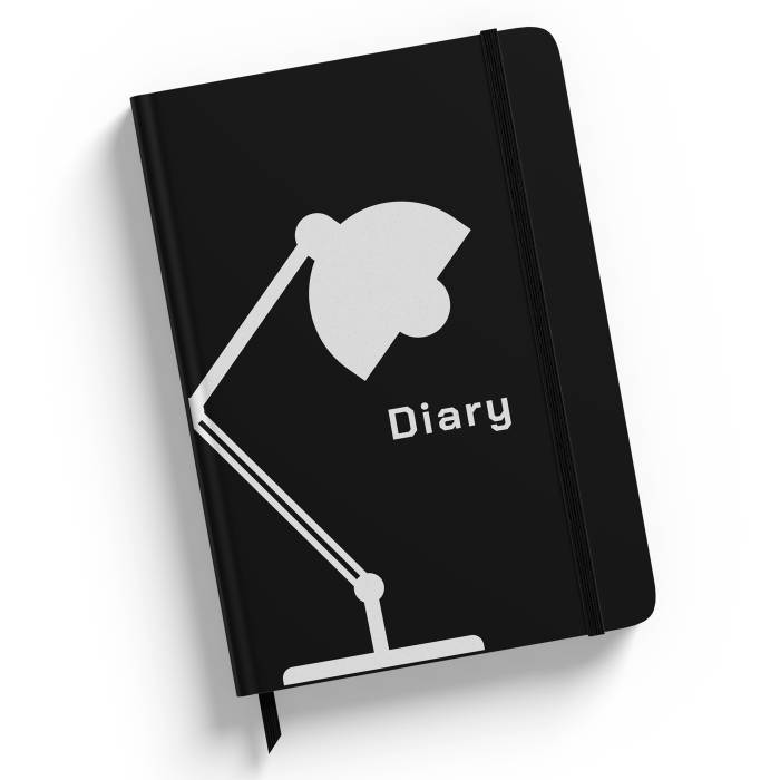Personalizovaný zápisník s textem diary