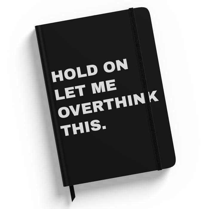 Antibakteriální černý notebook na míru
