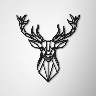 Nástěnná dekorace - jelení král