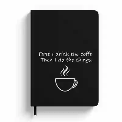 Černý notebook na míru