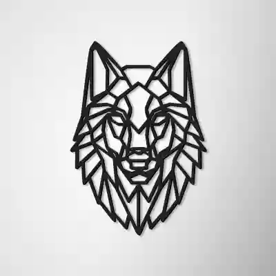 Nástěnná dekorace - vlk