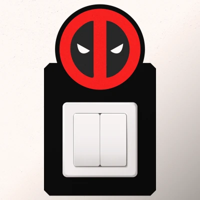 Samolepka přepínač DeadPool