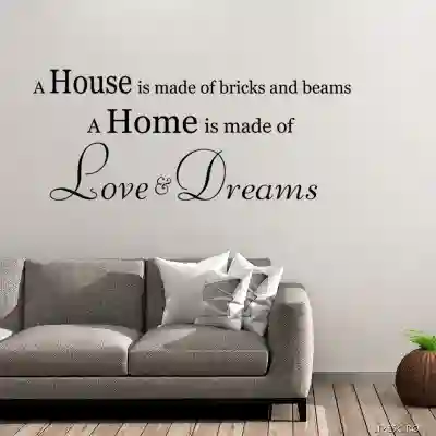 Samolepka Home