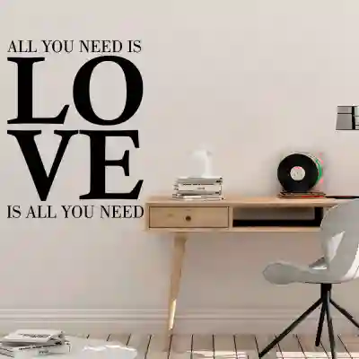 Samolepka na zeď Love