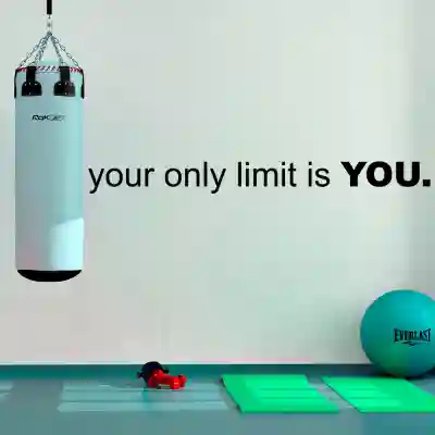 Samolepka Your only limit is you