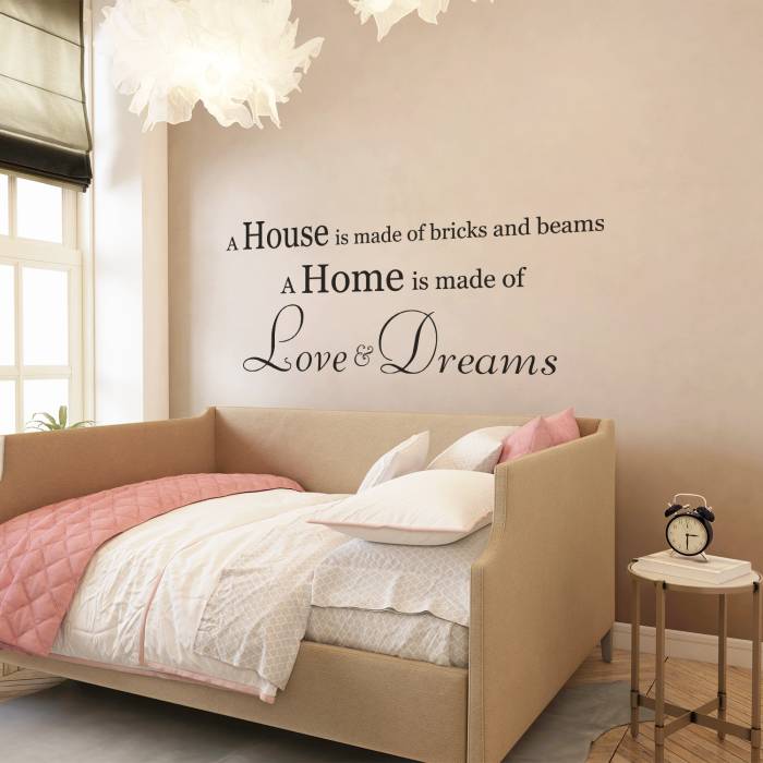 Samolepka Home